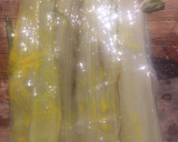 Foto del paso 1 de la receta: Rollos de tallos o pencas de acelga
