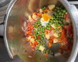 A picture of step 1 of Khichidi.
