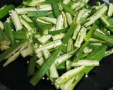 A picture of step 1 of Bhindi Tawa Fry.