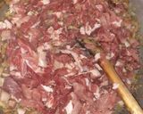 Foto del paso 3 de la receta: Strogonoff de cerdo con jugo de limón