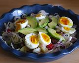 A picture of step 1 of Mixed Salad.
