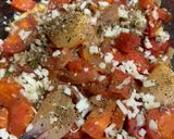 A picture of step 3 of Cheesy Carrot Salad.
