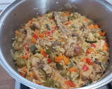 Foto del paso 3 de la receta: Arroz con carne conejo