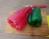Foto del paso 2 de la receta: Entrecot amb salsa verduras i bacon amb uberguines