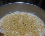 A picture of step 2 of Boondi Raita.