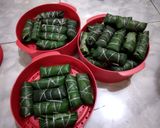 Foto langkah ke 5 dari resep Lontong isi sayur.