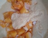 Foto del paso 4 de la receta: Torta dulce de coco y durazno