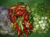 Jengkol cumi asin manis pedas..