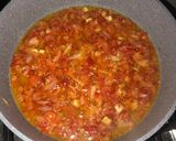 A picture of step 1 of Egusi soup with Ram and Chicken Broth.