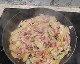 Foto del paso 2 de la receta Empanada de bacon y espinacas