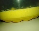 Foto langkah ke 3 dari resep Puding Jeruk lapis coklat.