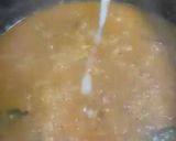 A picture of step 7 of Malaysian curry (Lemak) made with coconut milk.