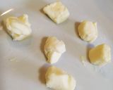 Foto del paso 2 de la receta: Torrejitas de arroz rellenas de queso
