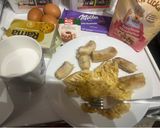 Csoki darabos banánkenyér recept fázis 1 fotója