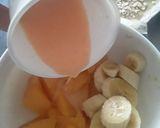 Foto del paso 3 de la receta: Postre🥧 vegano🍯frutal🍑🍊🍌 y económico🤔
