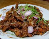 รูปขั้นตอนการทำที่ 6 ของ หมูคลุกฝุ่น
