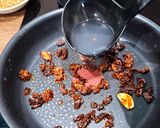 Une image de l'étape 4 de Spaghetti tomates séchées et pain croustillant à la pistache !!.