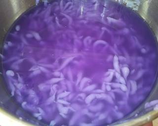 Cantiknya Cendol Ubi Ungu - Step 3