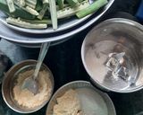A picture of step 1 of Crispy Bhindi.