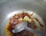 A picture of step 3 of Matar pulao ❤❤.