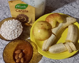 Foto del paso 1 de la receta: Licuado de avena, banana y manzana 🍎🍌🍌