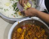 A picture of step 7 of Biryani.