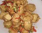 Foto langkah ke 3 dari resep Tahu cabe garam.