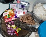 Foto langkah ke 1 dari resep (#11) 📌Nasi goreng bakso.