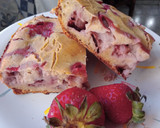 Foto del paso 1 de la receta: Budín de Frutillas 🍓 sin tacc y sin lactosa