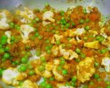 A picture of step 8 of Masala cauliflower.