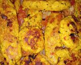 صورة لخطوة 2 من وصفة 🤤 كفتة الدجاج بالأرز 🤤مشوية في المقلاة العادية 👌😊🌼