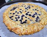عکس مرحله 15 از دستور گلت چیز کیک بلوبری💙 Blueberry Cheesecake Galette
