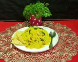 A picture of step 5 of Lemon Rice.