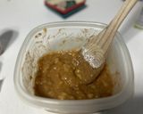 A picture of step 3 of Peanut Butter Chip Banana Bread.