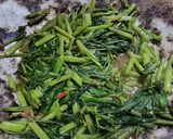Foto langkah ke 4 dari resep 226. Kangkung Belacan.