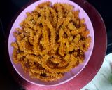 A picture of step 3 of Jowar Chakli.