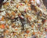 Foto del paso 4 de la receta: Arroz con verduras, pollo y curry