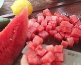 【視頻】超簡單地中海西瓜沙拉的食譜步驟2照片