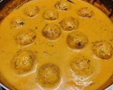 A picture of step 12 of Paneer kofta.