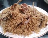 A picture of step 4 of Mutton chops pulao.