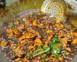 A picture of step 7 of Chineese vegetable manchurian and ponda noodle#challenge.
