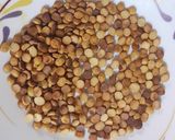 A picture of step 2 of Roasted Chana dal chutney.
