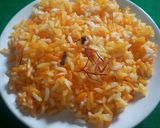 A picture of step 9 of Butter Saffron Rice.