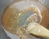 A picture of step 4 of Almond chikki.