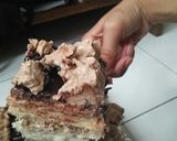 Foto langkah ke 8 dari resep Kue Tart Ulang tahun no oven mudah.