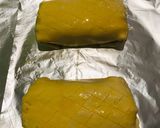 รูปขั้นตอนการทำที่ 3 ของ แซลมอนเวลลิงตัน (Salmon Wellington or Salmon En Croute)