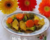Hình bước làm 1 của món Mâm cơm chay 04