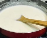 A picture of step 2 of Lachedar Malai Rabdi.