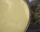 A picture of step 4 of Rajasthani Kadhi Pakora.