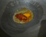 A picture of step 2 of Bhindi ki sabji.